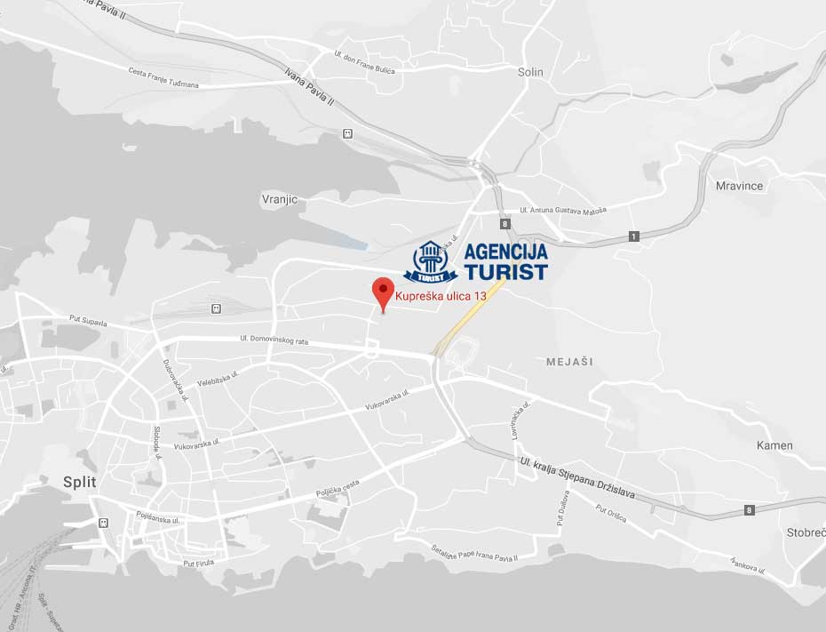 Agencija Turist na google maps